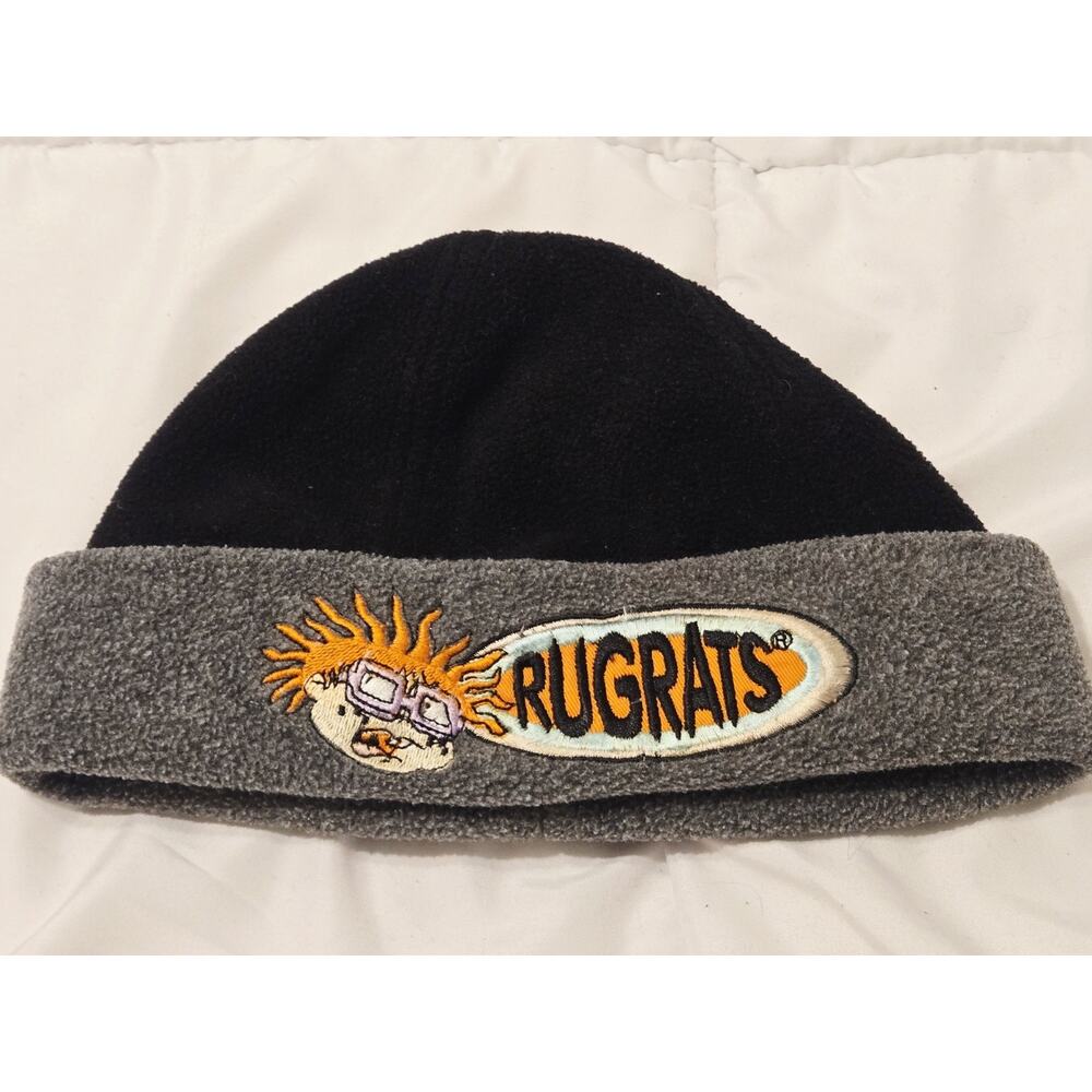 Vtg 1999 Viacom Rugrats Chuckie Beanie OS Retro Nickelodeon Winter Hat Boys Gift
